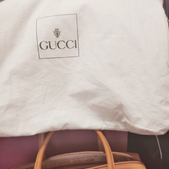 Gucci Tan and Brown Shoulder Bag - Picture 3 of 9